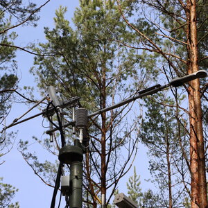 Measuring system for measuring trace gases at the Britz intensive monitoring area.